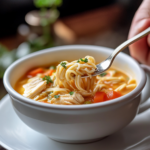 Greek-Style Lemon Chicken Soup Recipe: A Comforting Bowl of Goodness