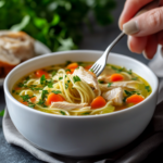 Thai Red Curry Dumpling Soup