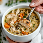 Creamy White Chicken Chili Bowl