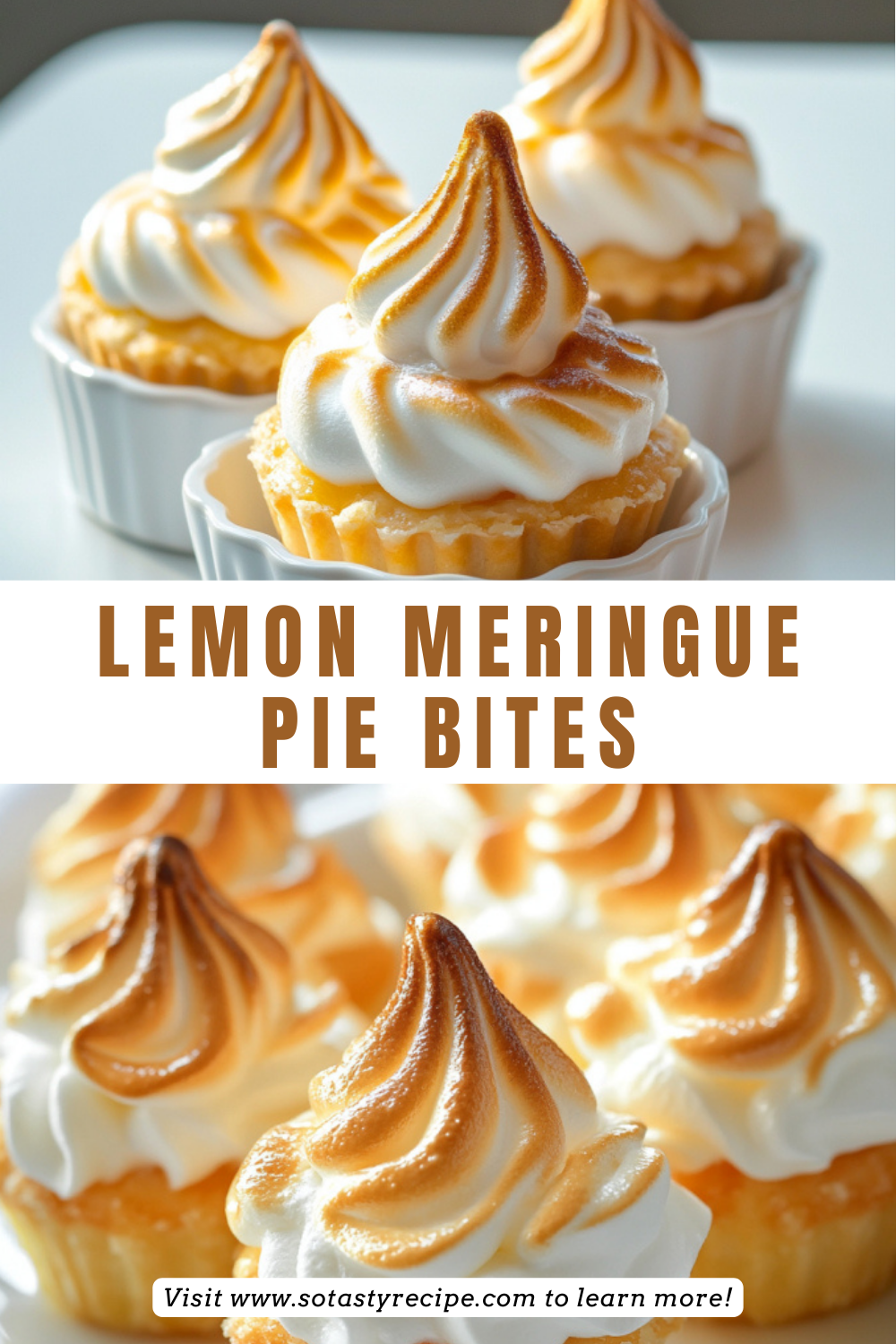 Lemon Meringue Pie Bites