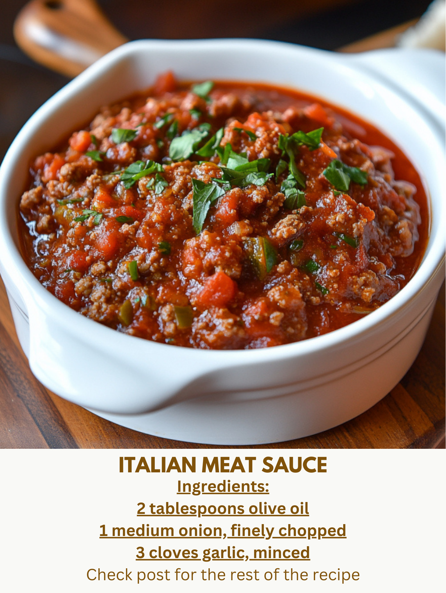  Italian Meat Sauce