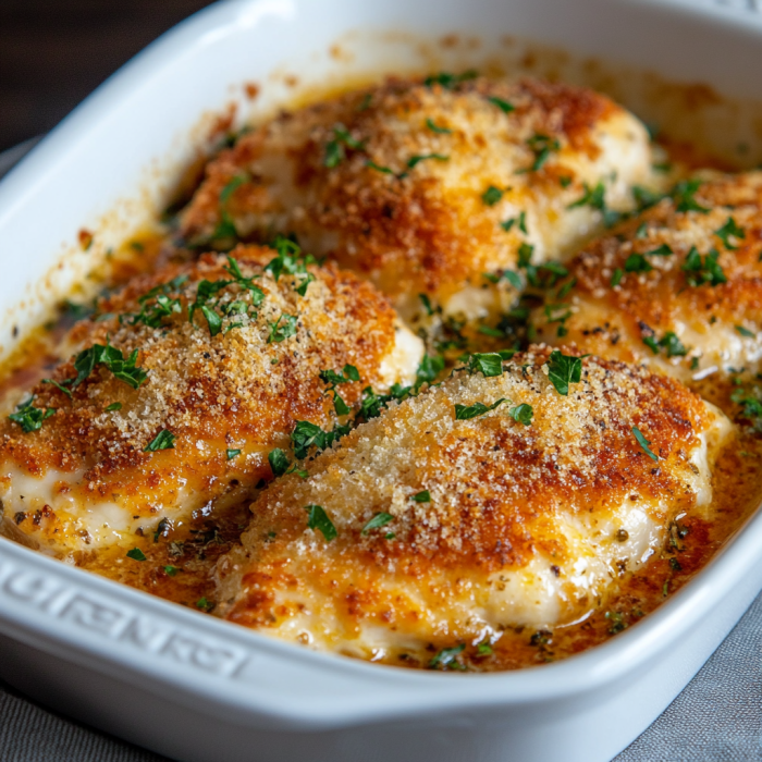 Longhorn Parmesan Crusted Chicken