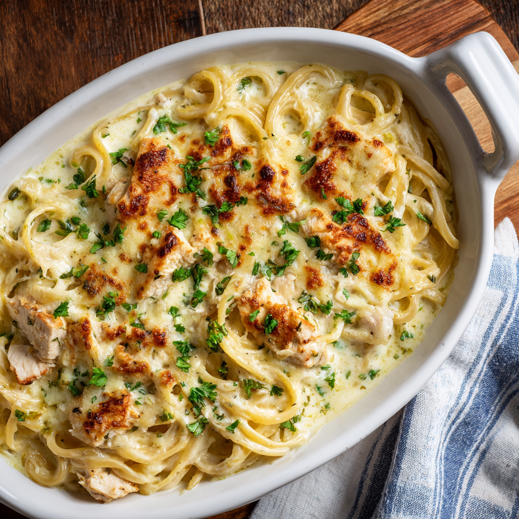 Cozy Winter Chicken Alfredo