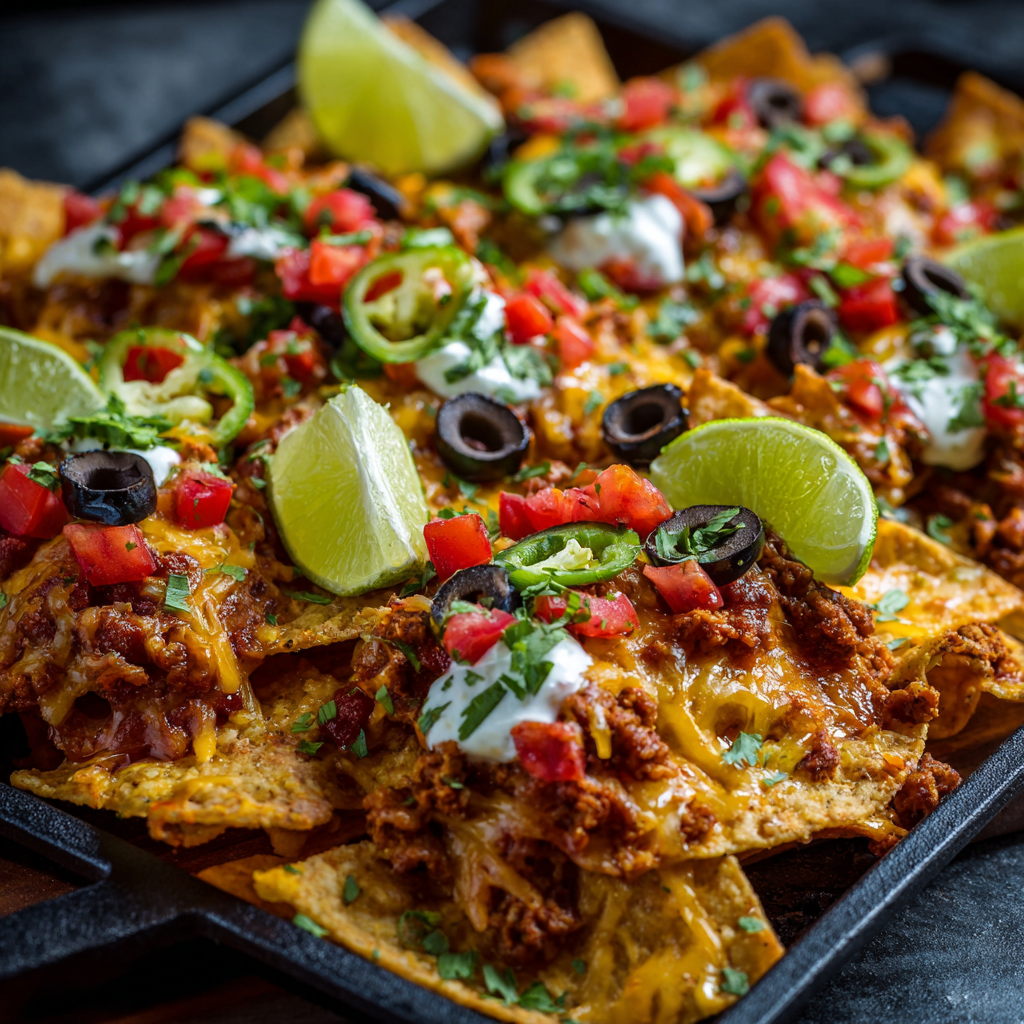 Game Day Loaded Nachos