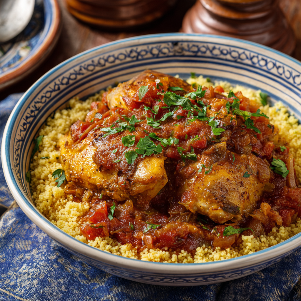 Crockpot Moroccan Chicken (Winter Spices)