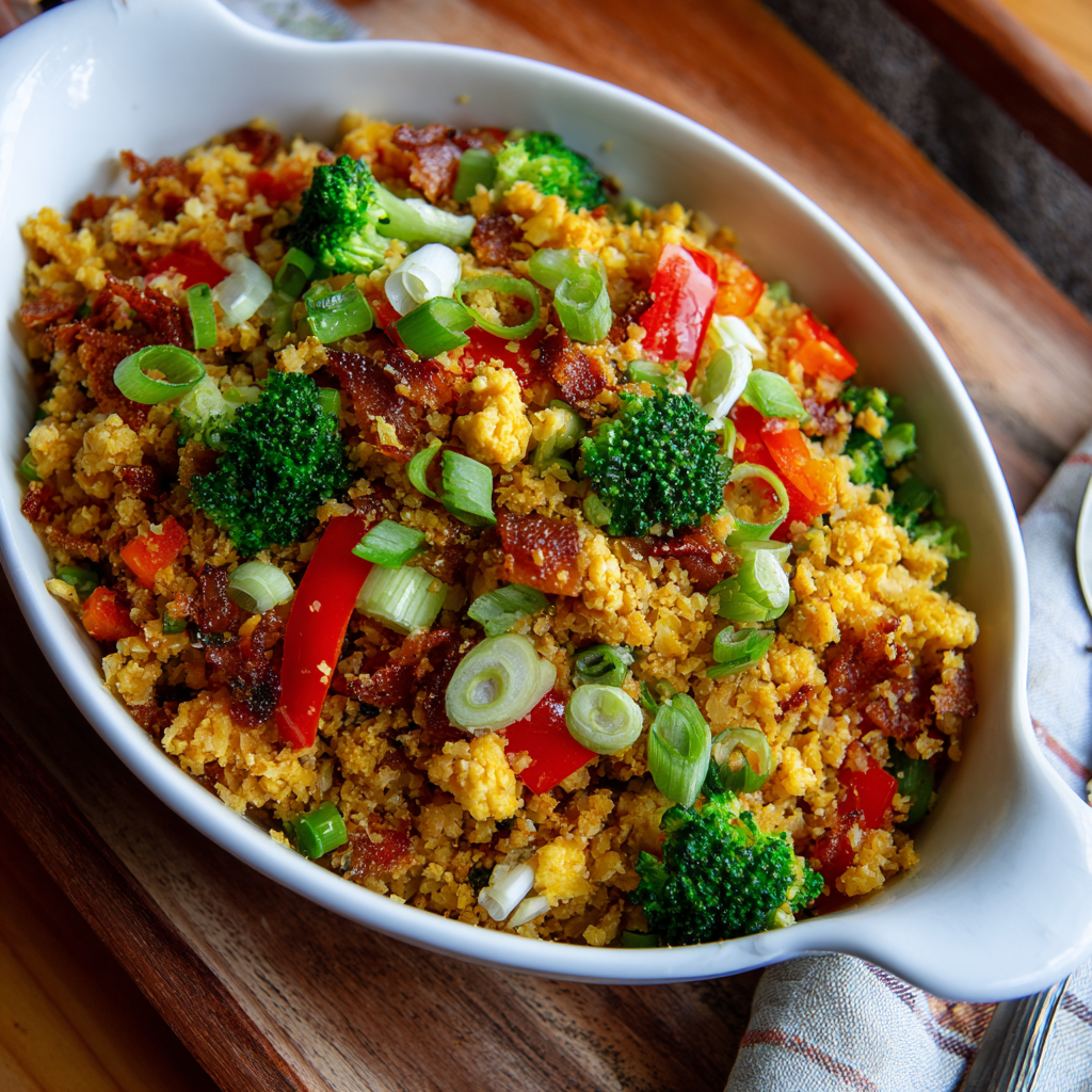 Keto Cauliflower Fried Rice