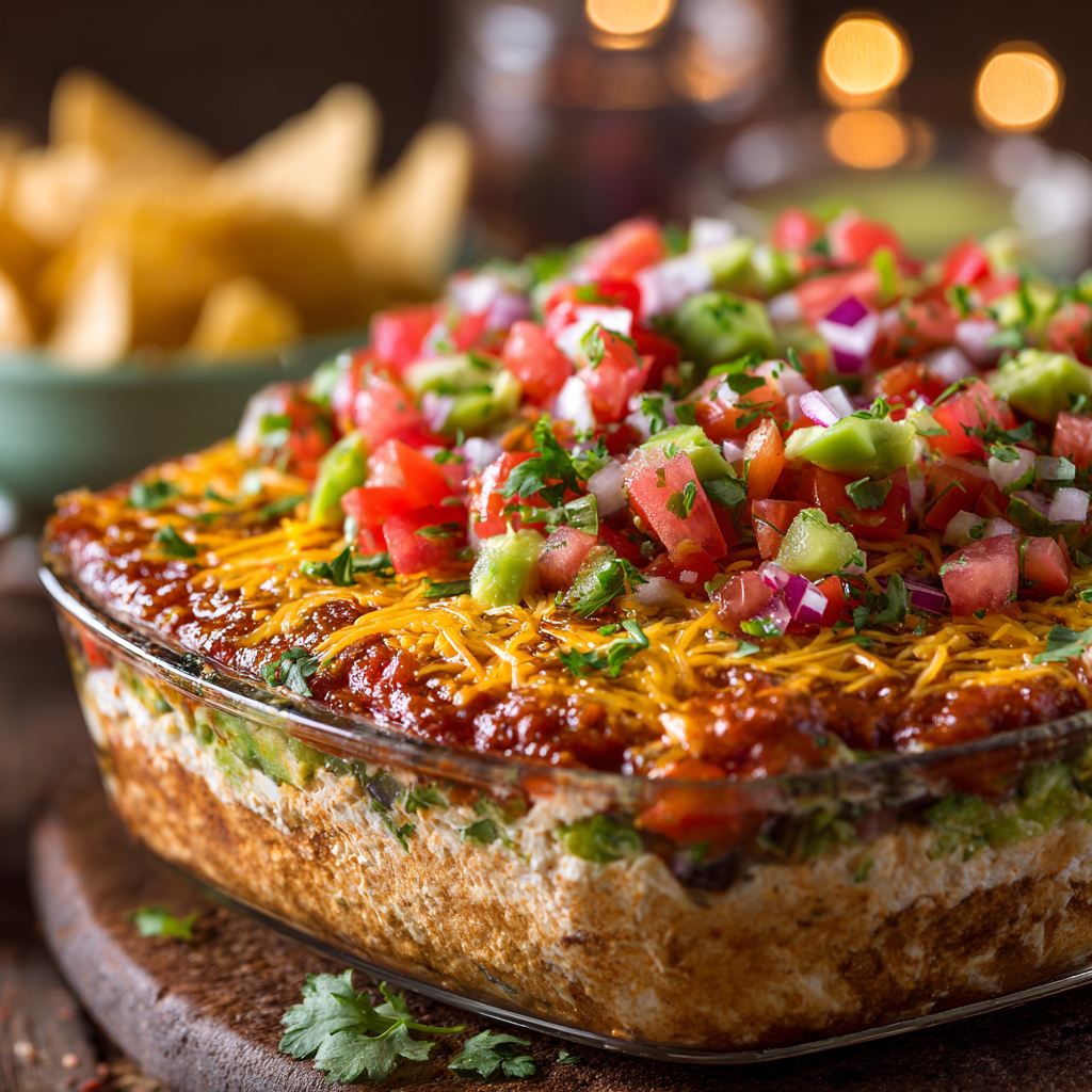 Super Bowl Seven Layer Dip