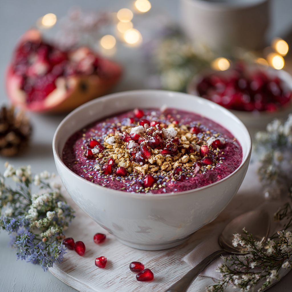 Detox Winter Smoothie Bowl