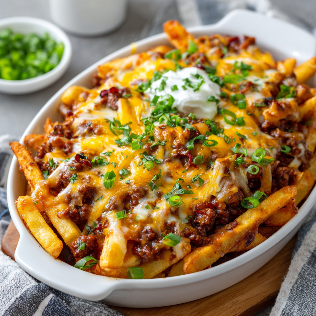 Game Day Chili Cheese Fries