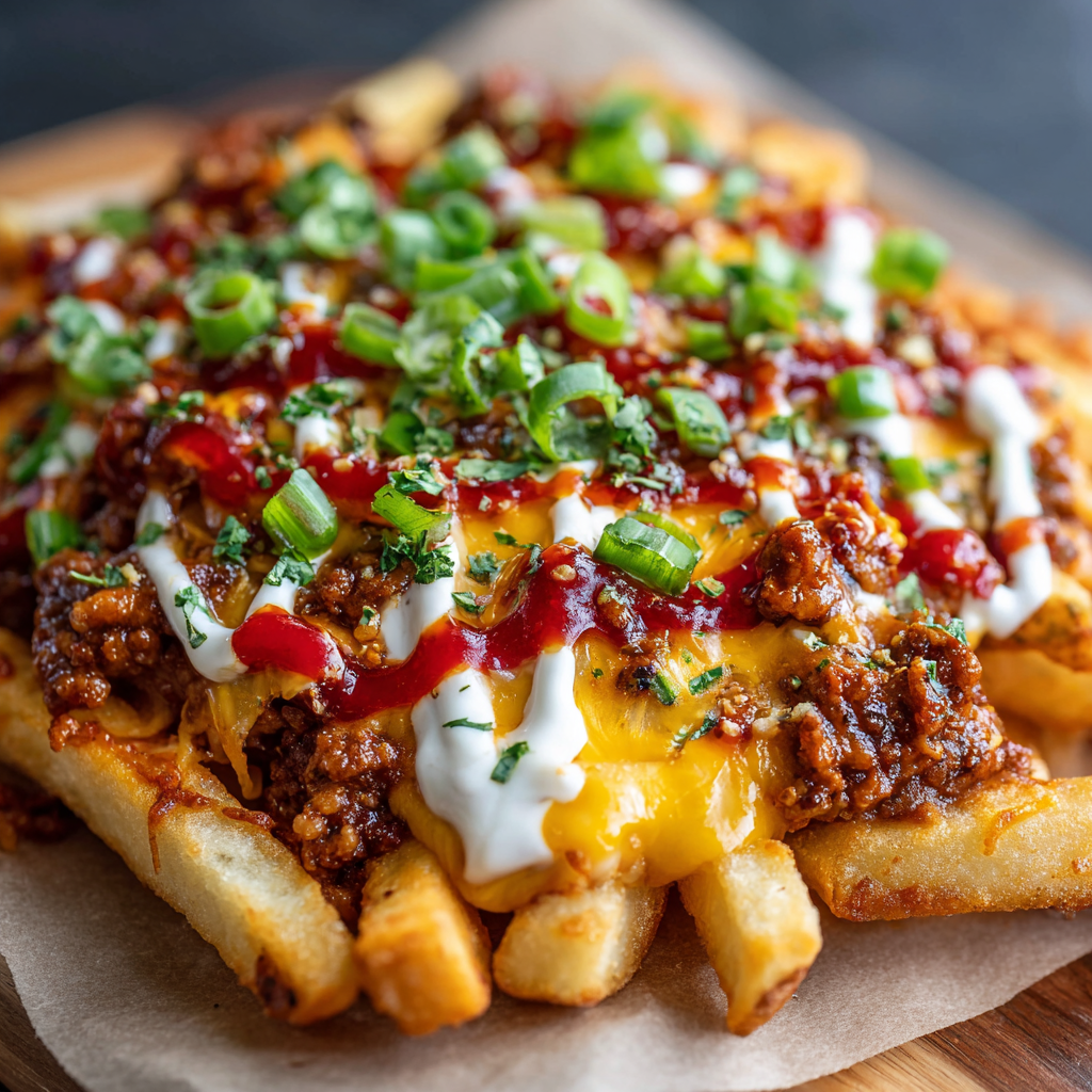 Game Day Chili Cheese Fries