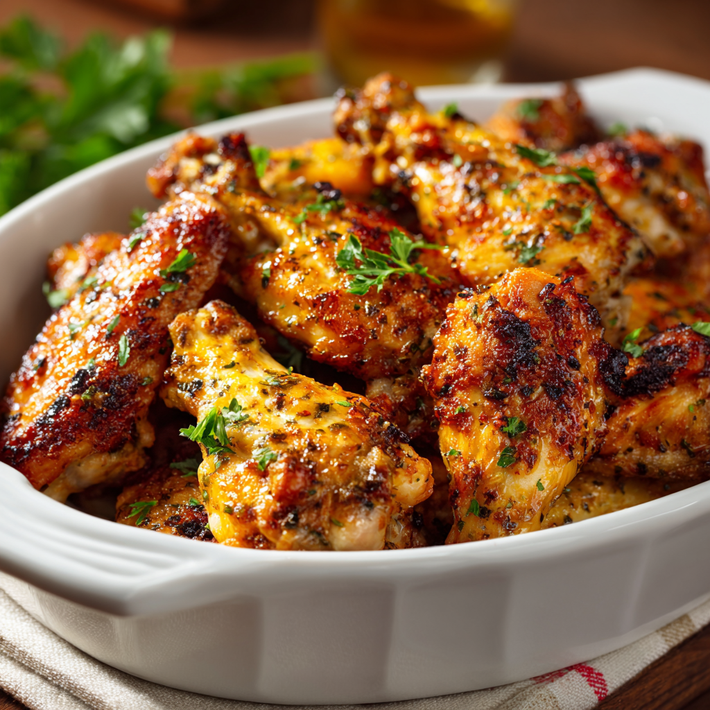 Gameday Easy Baked Chicken Wings