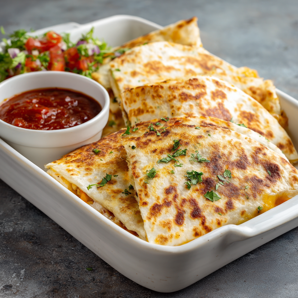 Gameday Easy Chicken Quesadillas