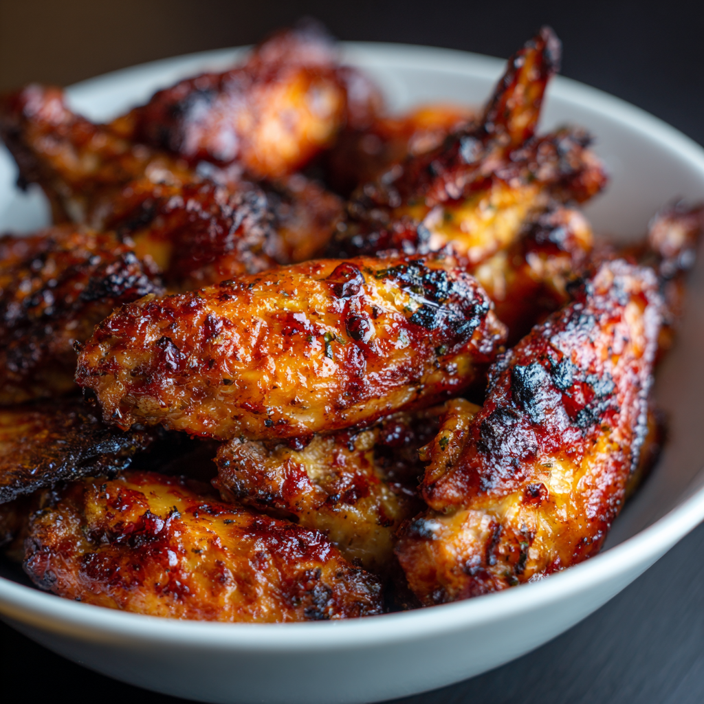 Super Bowl BBQ Chicken Wings