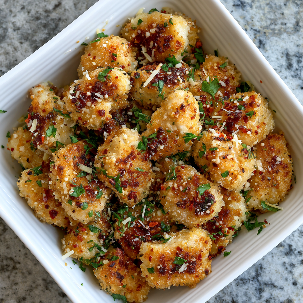 Game Day Garlic Parmesan Chicken Bites
