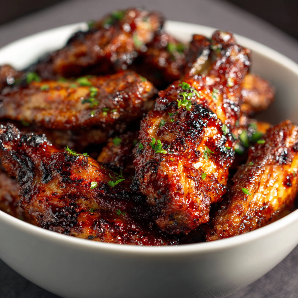 Super Bowl BBQ Chicken Wings
