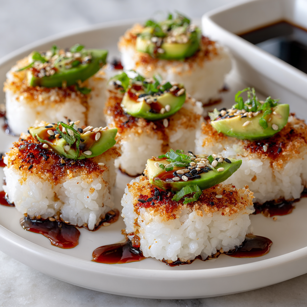 Game Day Sushi Rice Bites