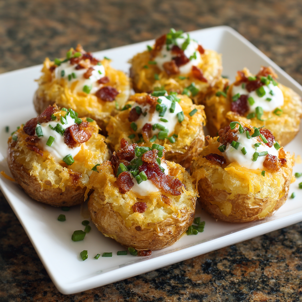 Game Day Loaded Potato Bites