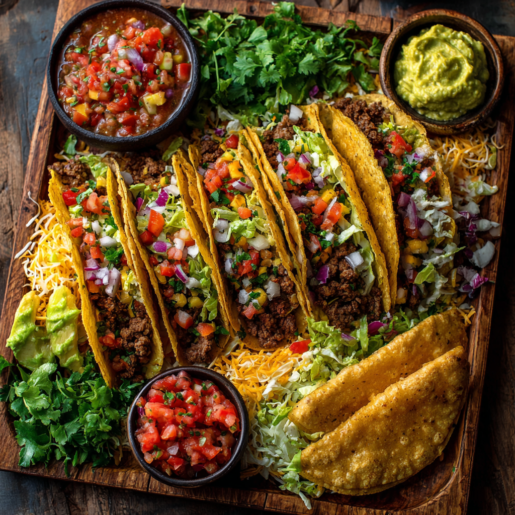 Super Bowl Taco Platter