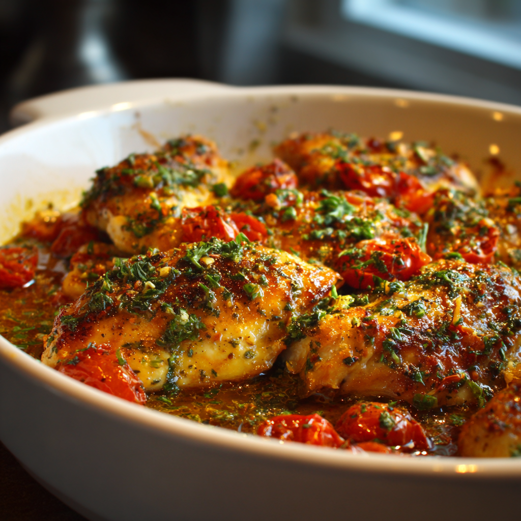 Valentine's Tuscan Chicken Recipe