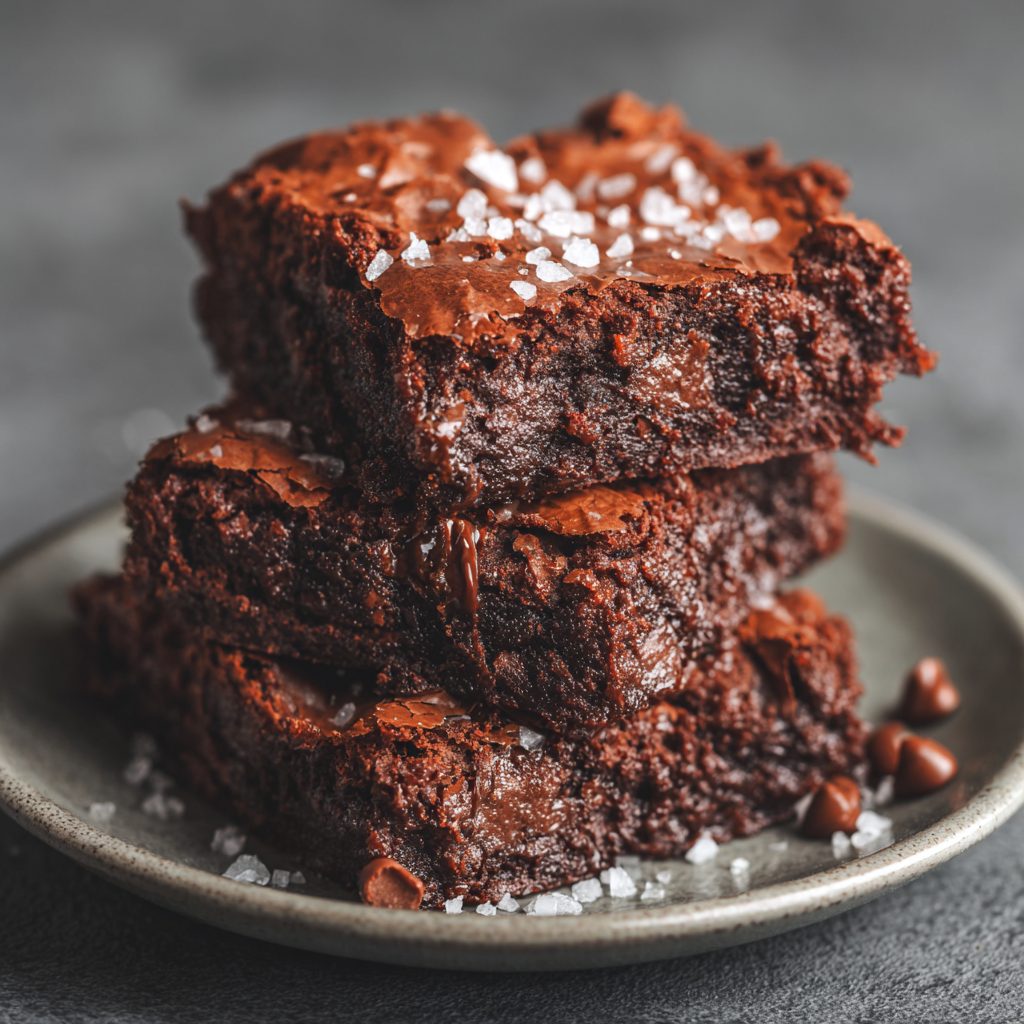 Triple Chocolate Brownies Recipe