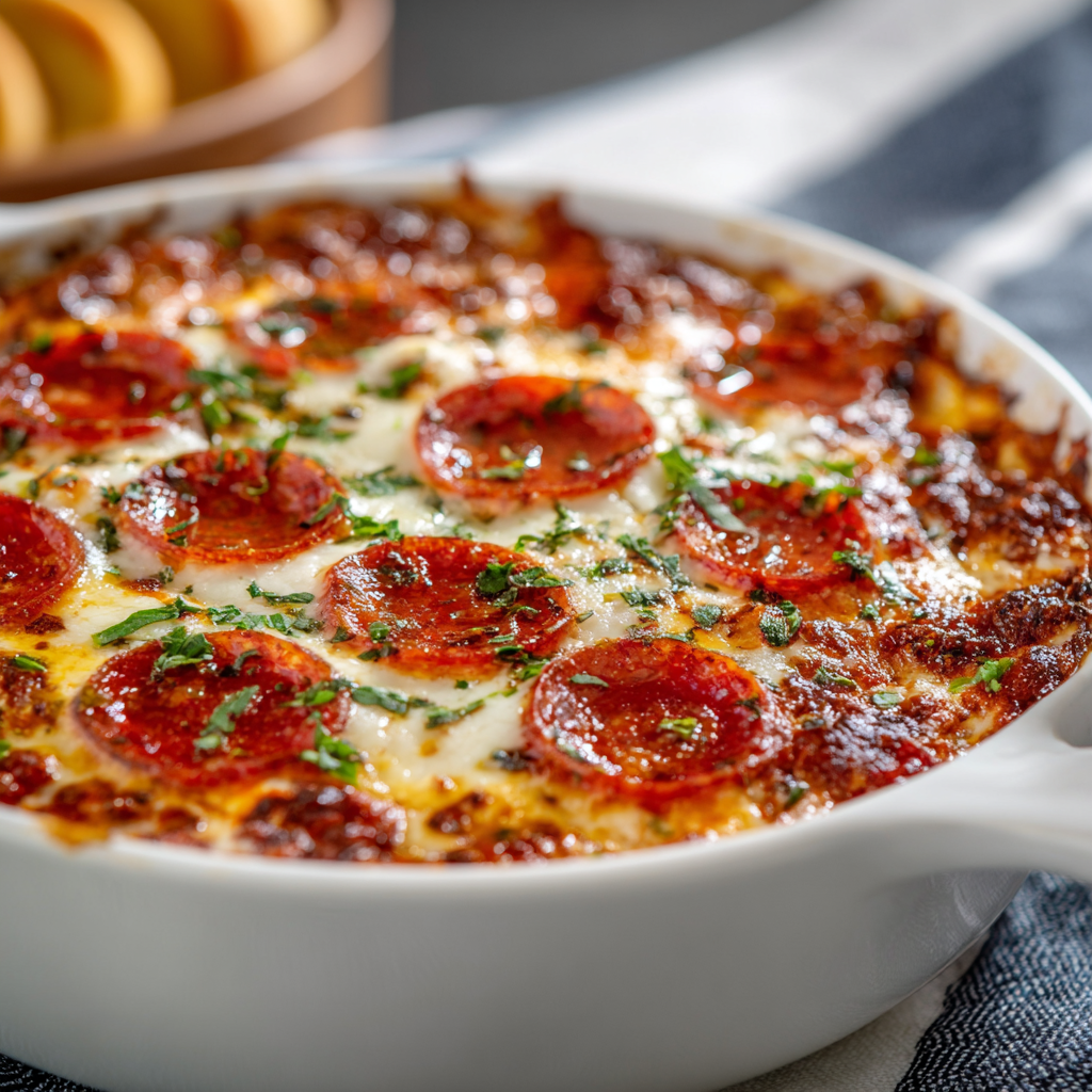 Super Bowl Pizza Dip