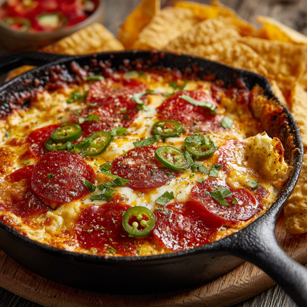 Super Bowl Pizza Dip