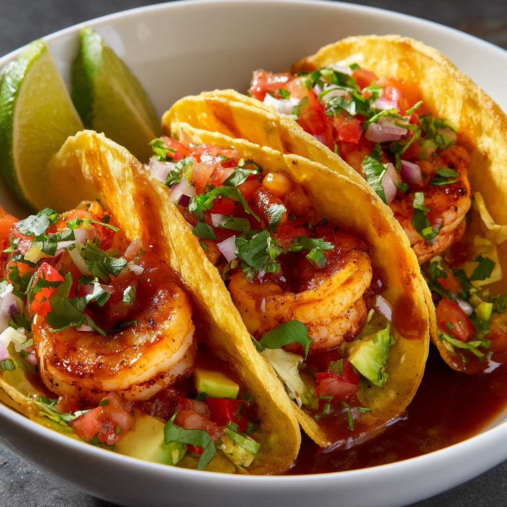 Game Day Shrimp Tacos