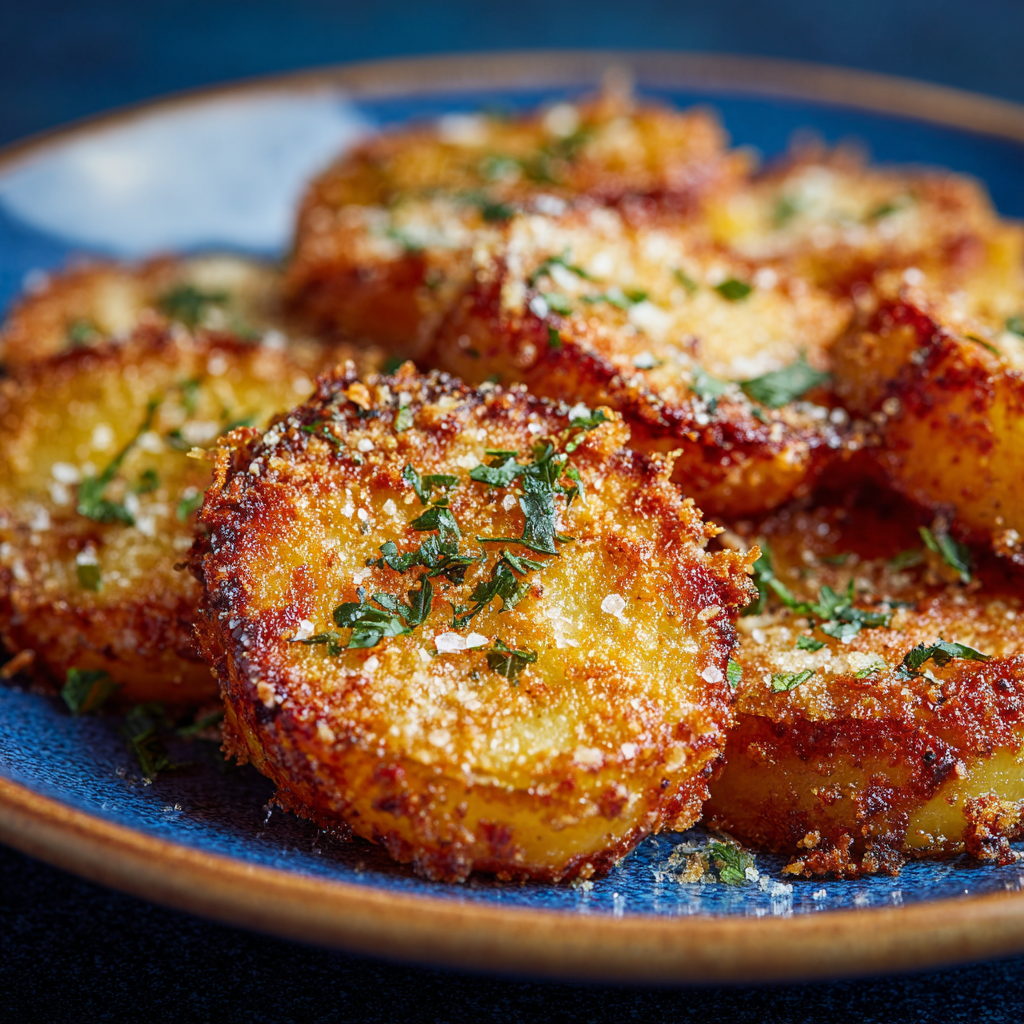 Crispy Parmesan Potatoes Recipe