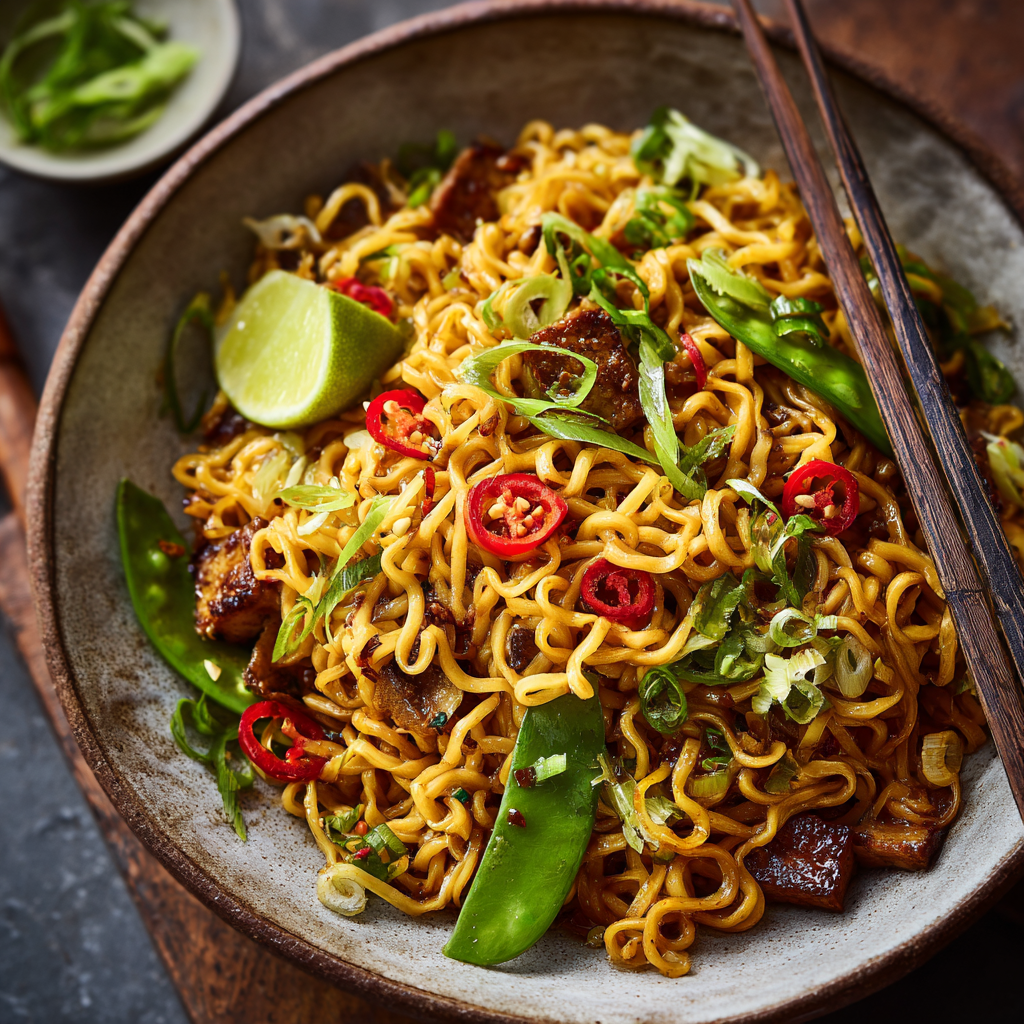 Spicy Noodles for Two Recipe