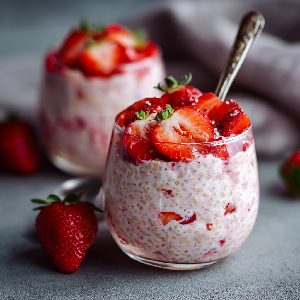 Strawberry Overnight Oats Recipe