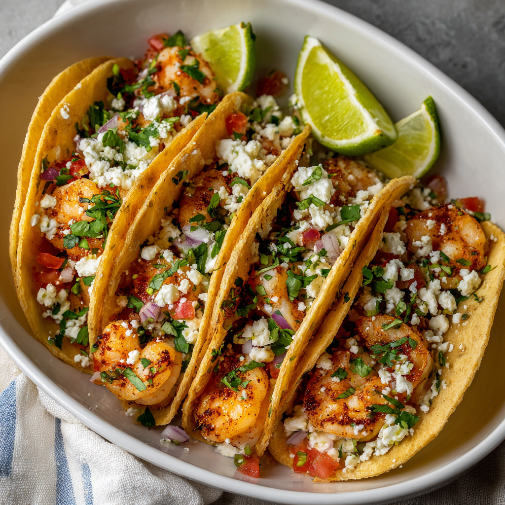 Game Day Shrimp Tacos