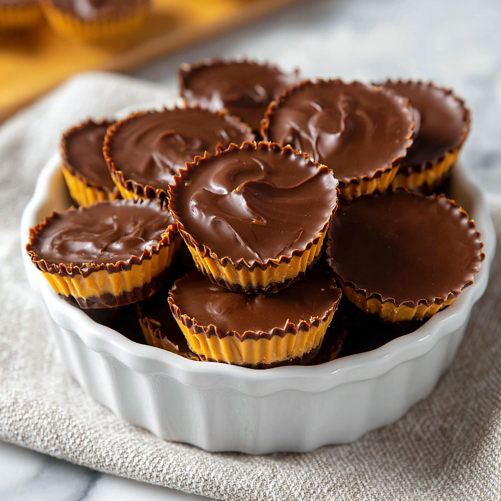 Homemade Peanut Butter Cups Recipe