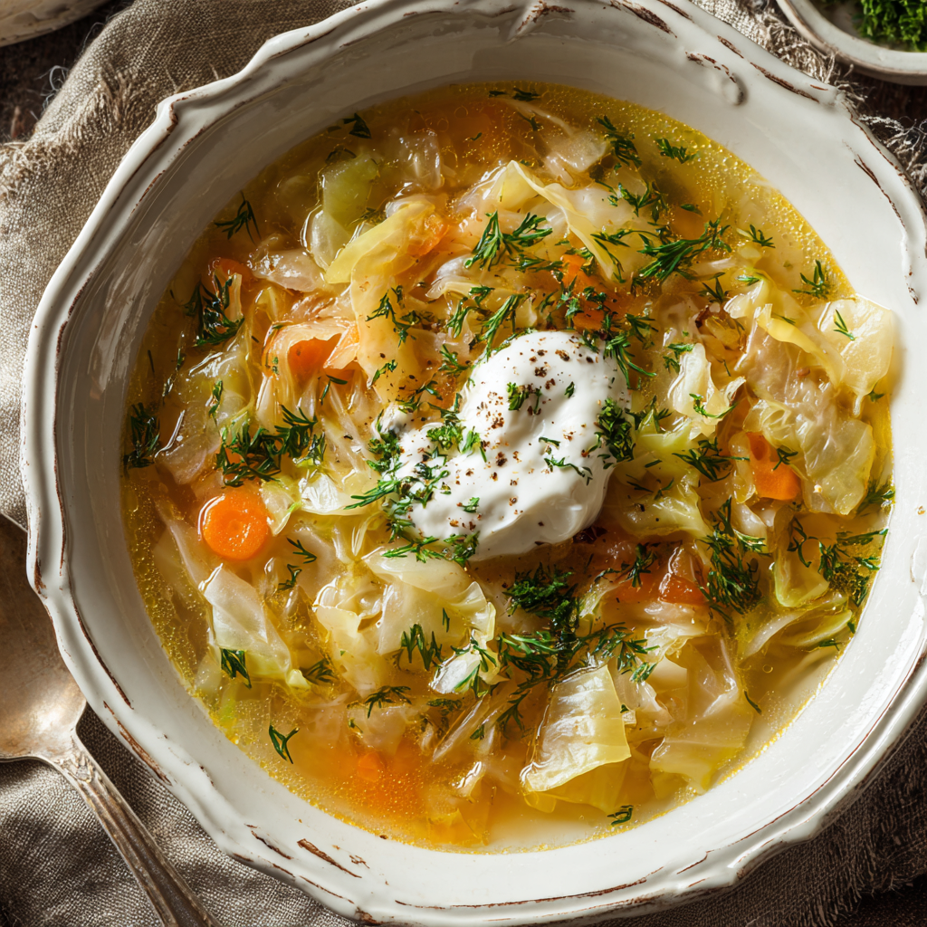New Year Detox Cabbage Soup