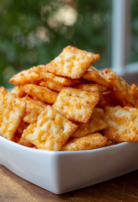 Sourdough Cheez Its Crackers Recipe