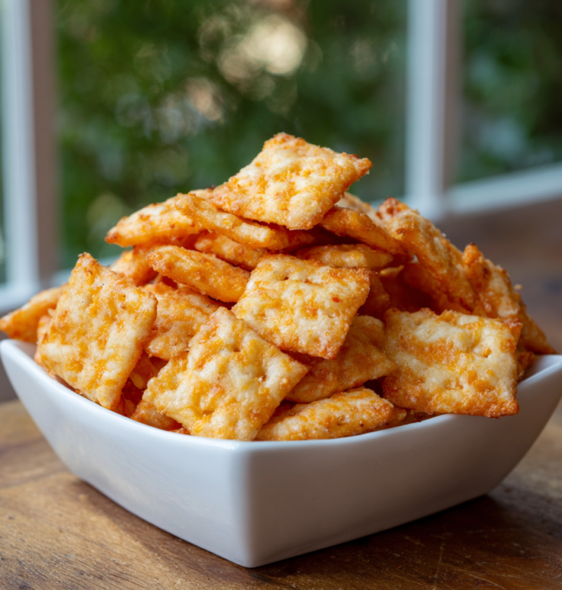 Sourdough Cheez Its Crackers Recipe