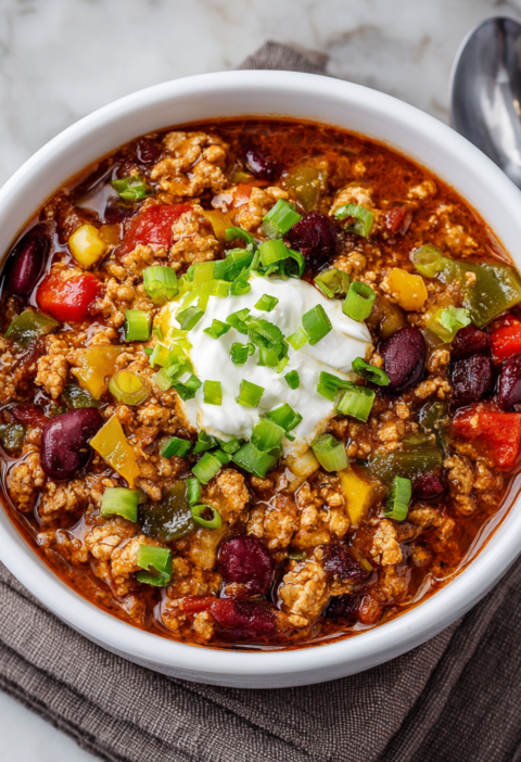 Heart Healthy Turkey Chili Recipe