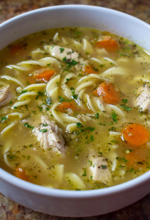 Chicken Noodle Soup Recipe (Classic Homemade)