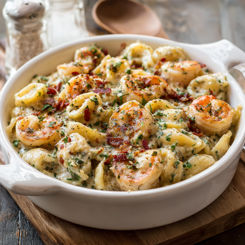 Cozy Winter Shrimp Alfredo