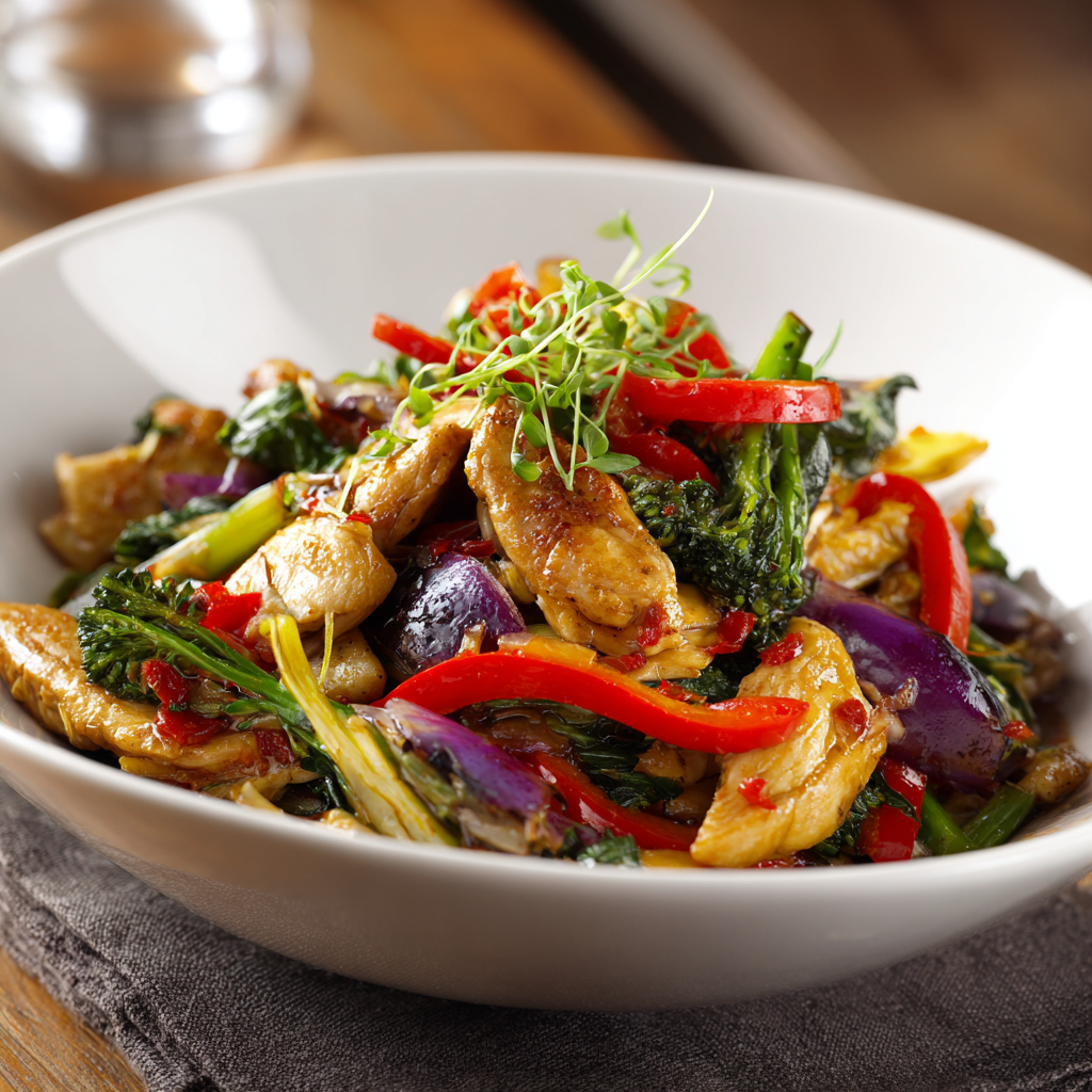 New Year Chicken Stir Fry