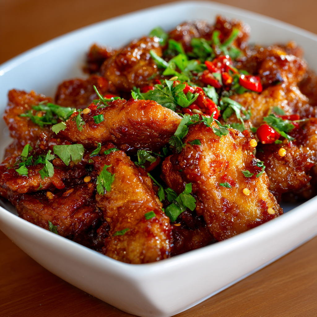 Super Bowl Firecracker Chicken