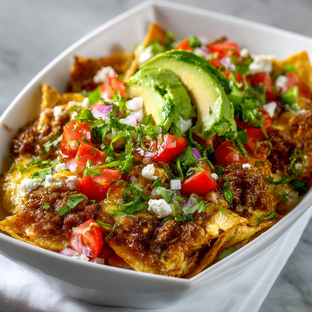 Super Bowl Sheet Pan Nachos