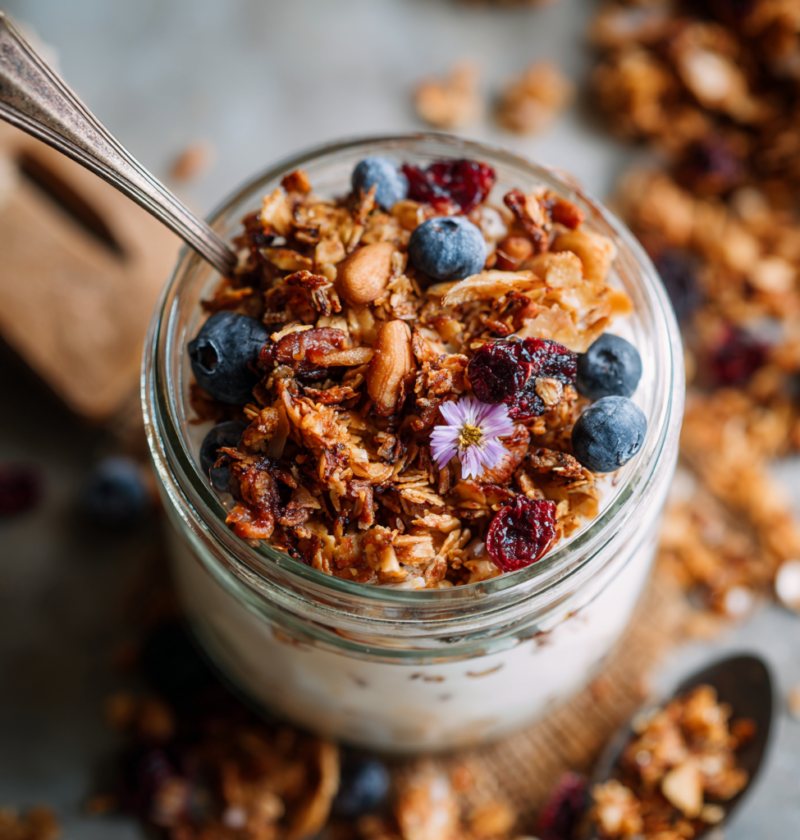 Sourdough Discard Granola Recipe