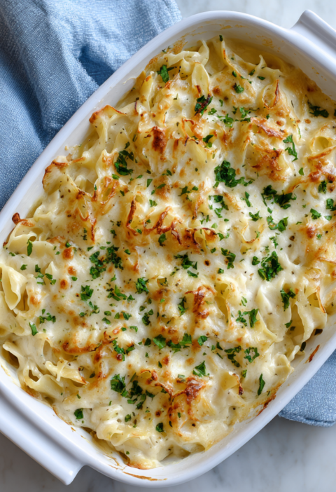 Creamy Alfredo Bake