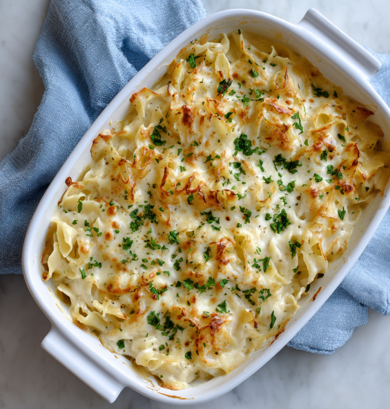 Creamy Alfredo Bake