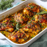 Garlic Butter Chicken Thighs